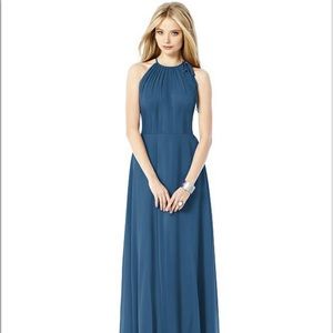Size 4 after six chiffon bridesmaid dress
